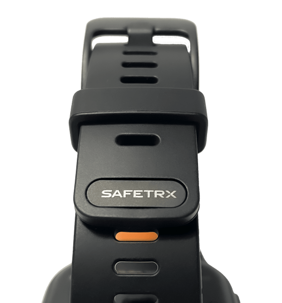 Replacement Silicone Watchstrap for SafeTrx Active